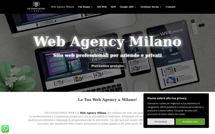Screenshot of fdconsulenzeweb.it