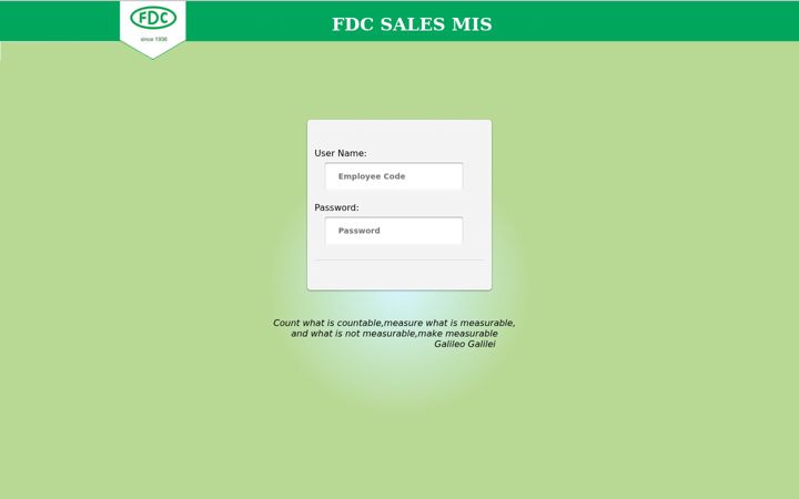 Screenshot of fdcsalesinfo.com
