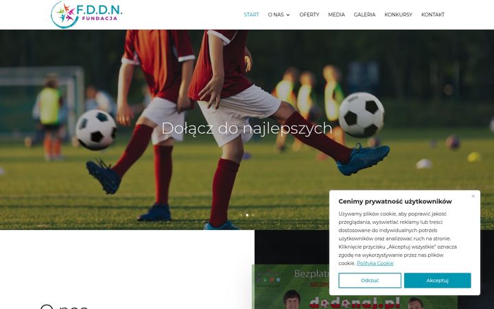Screenshot of fddn.org.pl