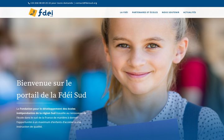 Screenshot of fdeisud.org