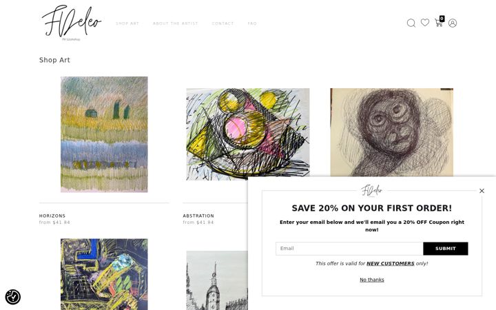 Screenshot of fdeleo.com