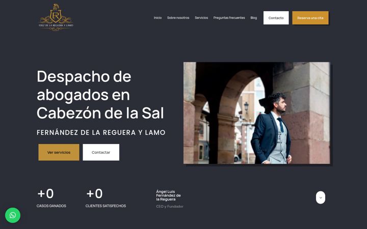 Screenshot of fdezdelaregueraylamo.com