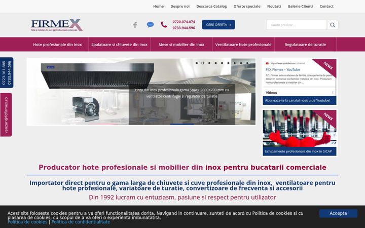 Screenshot of fdfirmex.ro