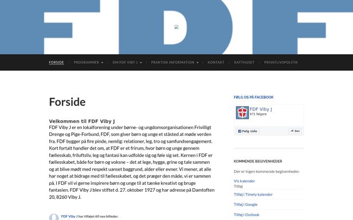 Screenshot of fdfvibyj.dk