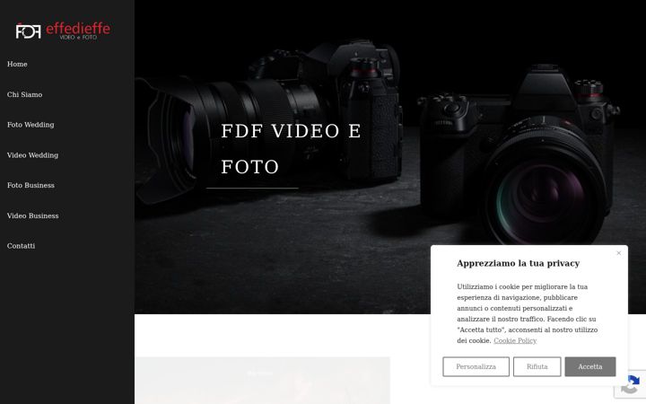 Screenshot of fdfvideoproduzioni.com