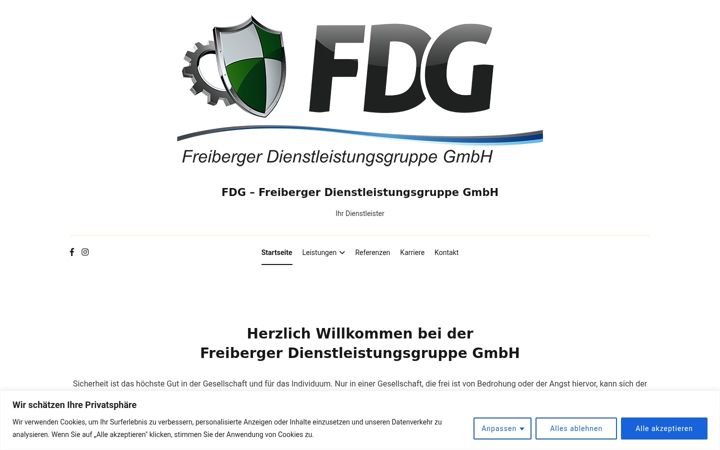 Screenshot of fdg-freiberg.de