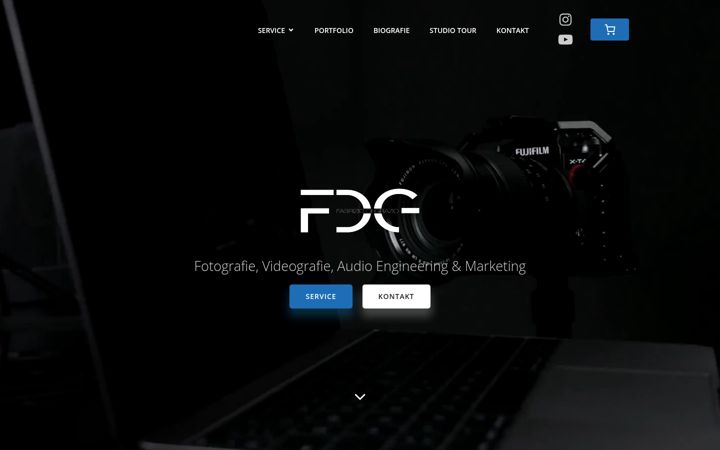 Screenshot of fdgofficial.com