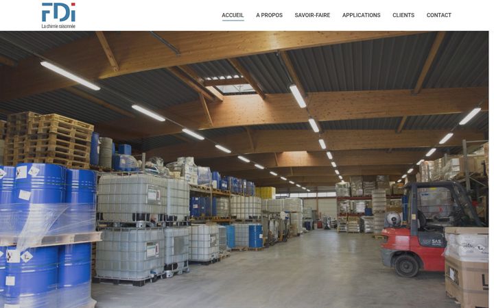Screenshot of fdi-chimie.fr