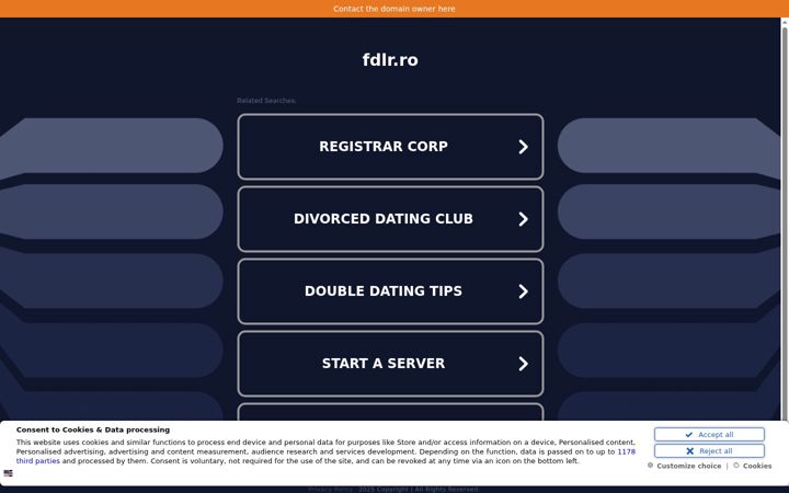 Screenshot of fdlr.ro