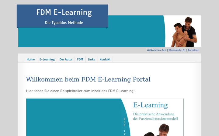 Screenshot of fdm-e-learning.de