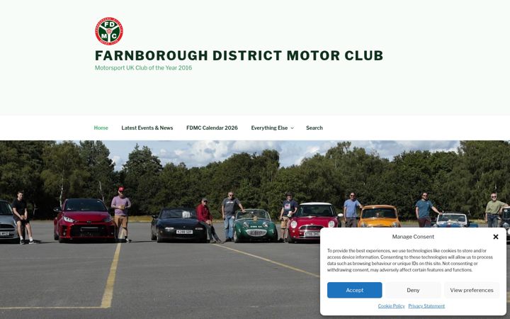 Screenshot ta' fdmc.org.uk