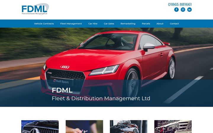 Screenshot of fdml.co.uk