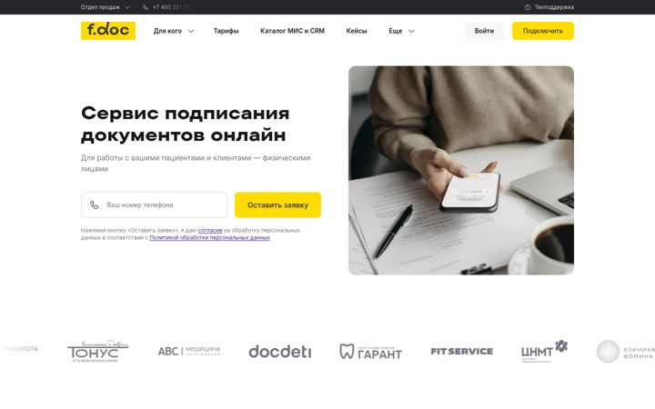 Snímek obrazovky fdoc.ru