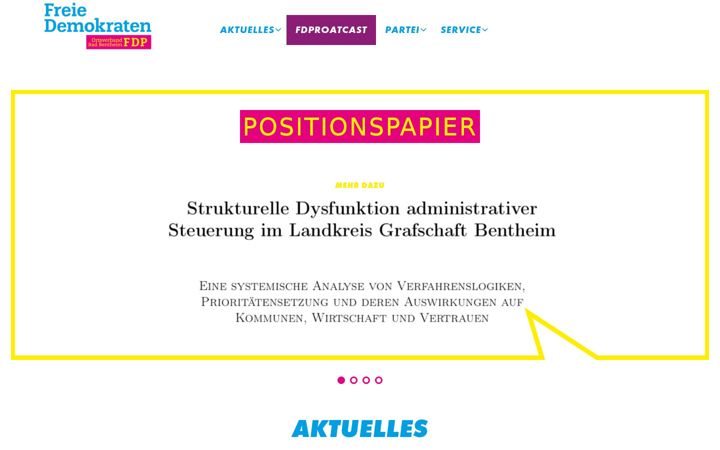 Screenshot of fdp-badbentheim.de