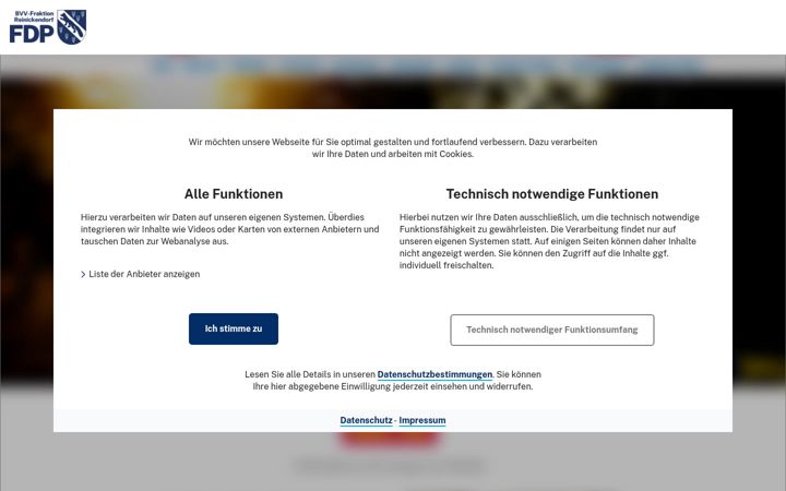 Screenshot of fdp-fraktion-reinickendorf.de