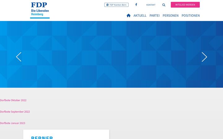 Screenshot of fdp-heimberg.ch
