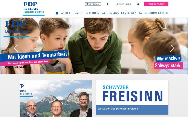 Screenshot of fdp-ib.ch