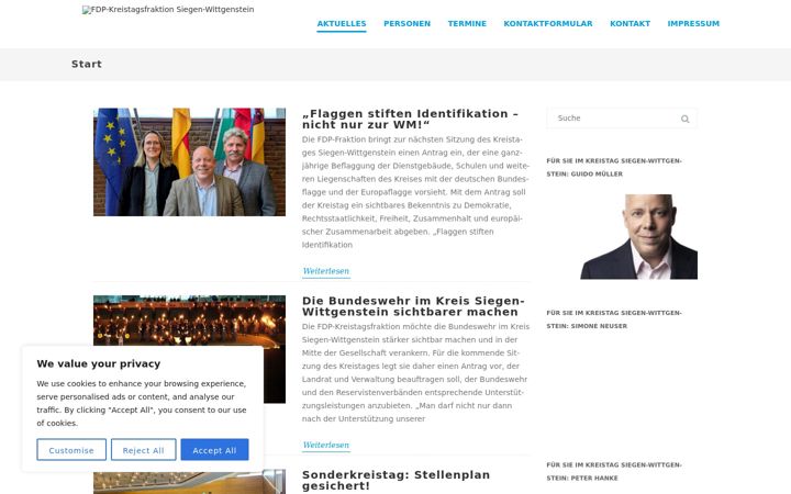 Ekrānuzņēmums no fdp-kommunal.de