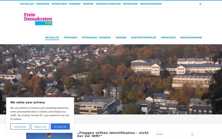 Ekrānuzņēmums no fdp-netphen.de