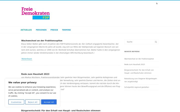 Screenshot ta' fdp-stadtsiegen.de