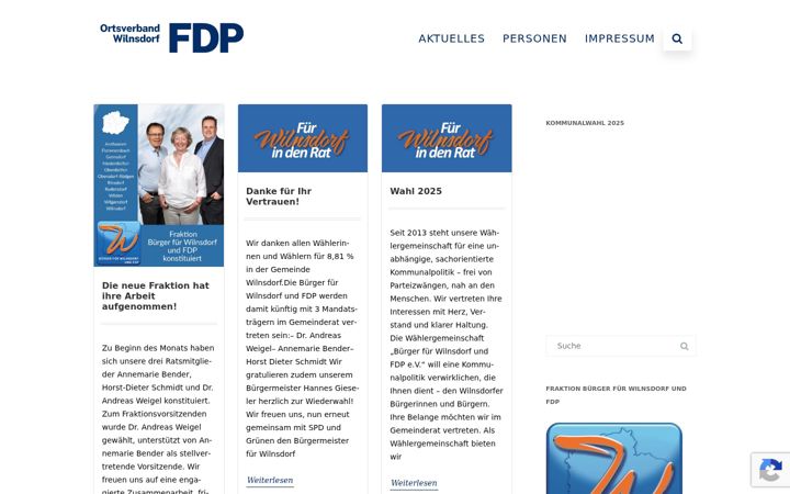 Screenshot ta' fdp-wilnsdorf.de