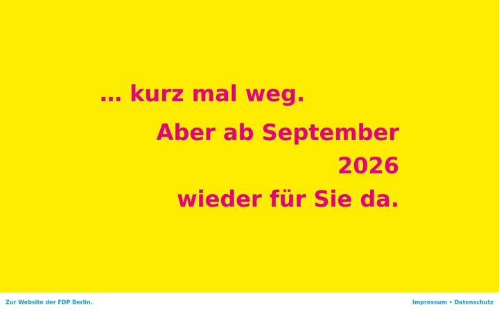 Screenshot of fdpfraktionberlin.de