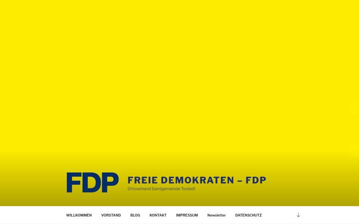 Screenshot of fdptostedt.de