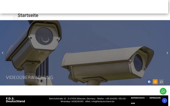 Screenshot of fdsdeutschland.de