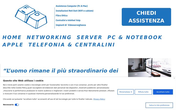 Screenshot of fdservices.it
