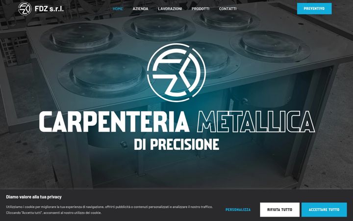Screenshot of fdzsrl.it