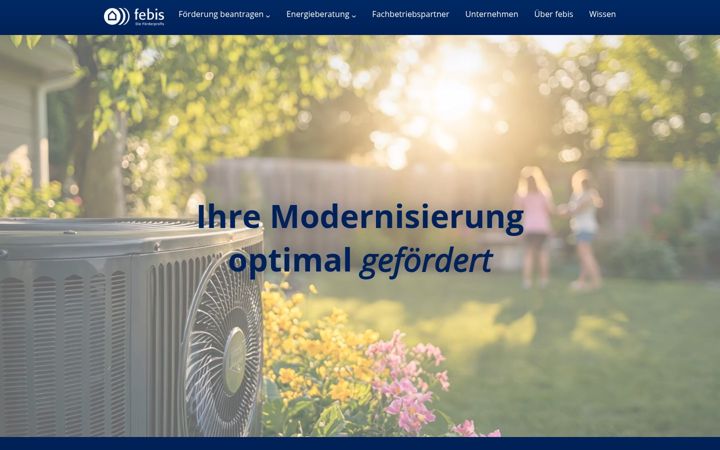 Screenshot of fe-bis.de