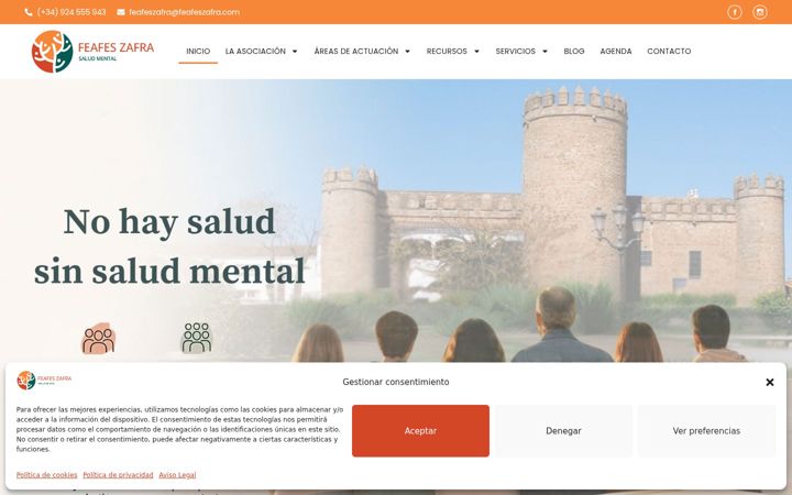 Screenshot of feafeszafra.com