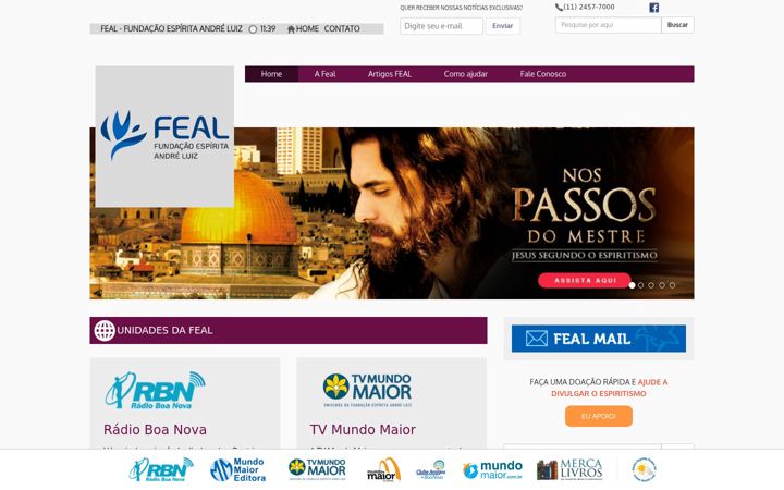 Zrzut ekranu feal.org.br