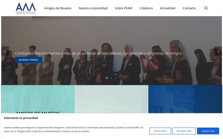 Screenshot of feam.es