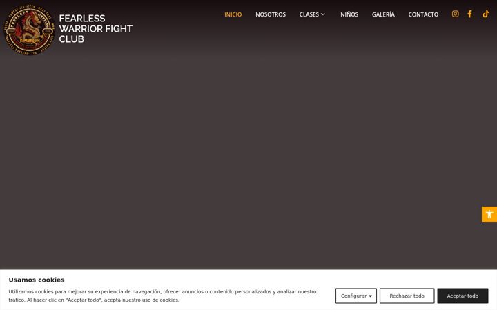 Screenshot of fearlesswarrior.es