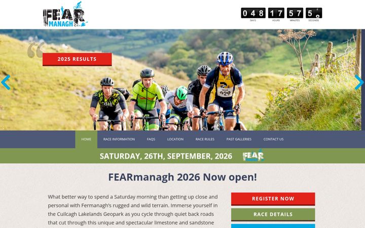 Screenshot of fearmanagh.com