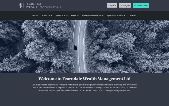 Screenshot ta' fearndalewealth.co.uk