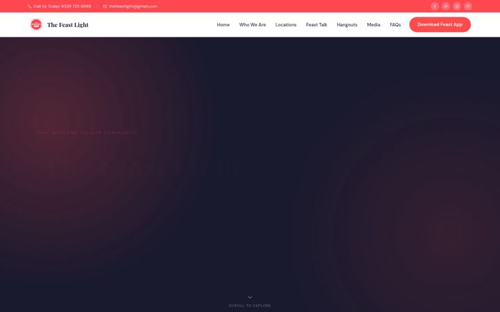 Screenshot of feastlight.com