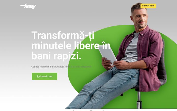 Screenshot of feasy.ro