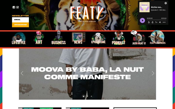 Screenshot of feat-y.com