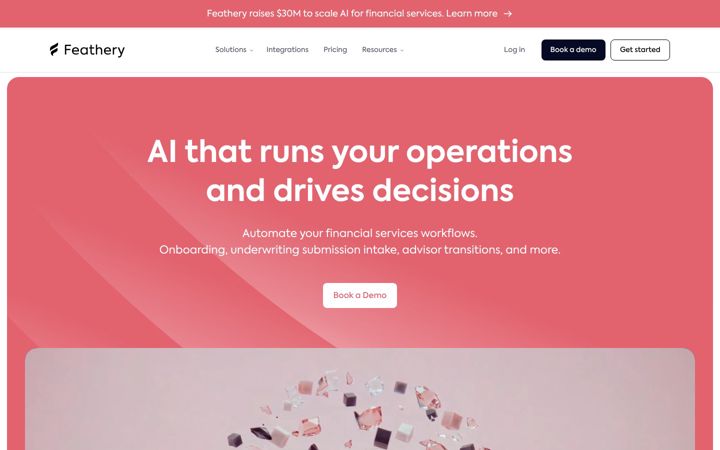 Skjermbilde av feathery.io