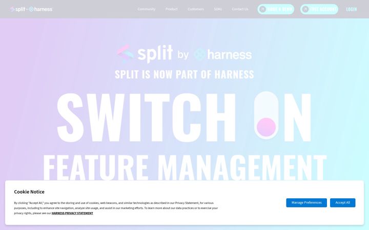 Screenshot of featuremanagement.com