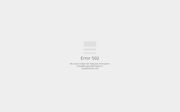 Screenshot of features-formulaire-23uop6q-qtoz34b7lbjha.fr-3.platformsh.site