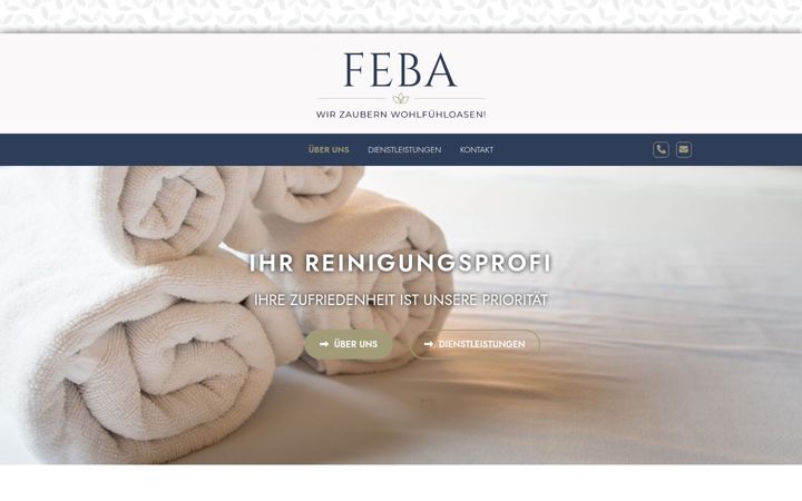 Screenshot of feba-reinigungsservice.de