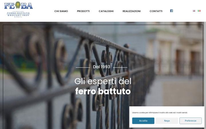 Screenshot of febaferrobattuto.it