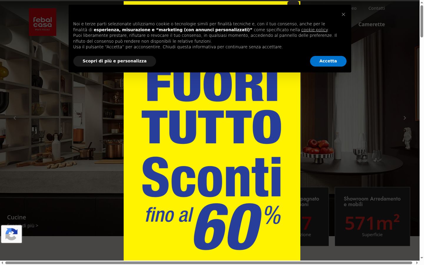 Screenshot tal-banner tal-kunsens muri qabel kwalunkwe interazzjoni