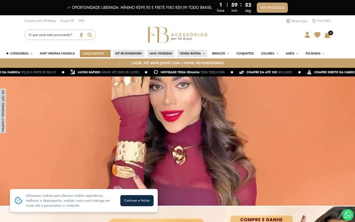 Screenshot of febijus.com.br