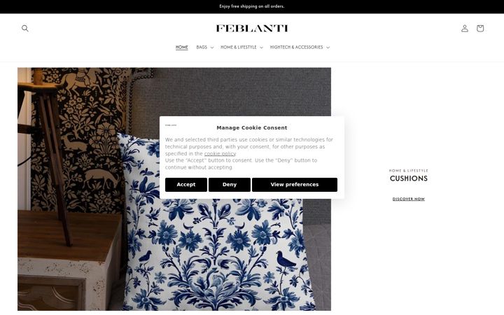 Screenshot of feblanti.com