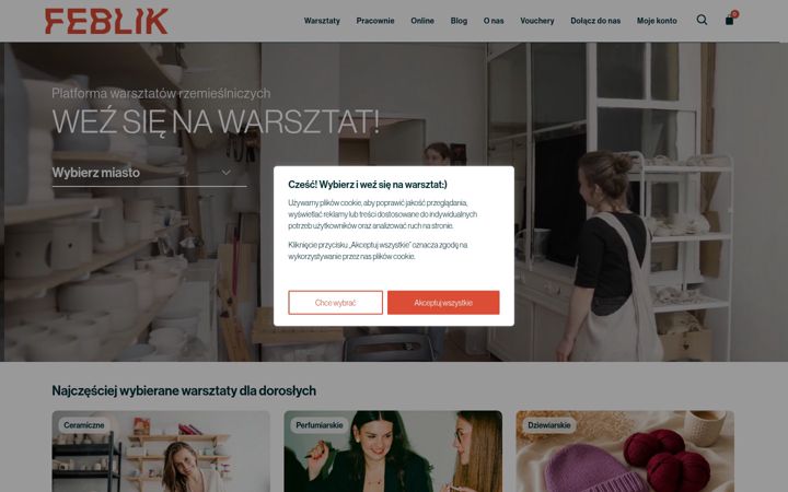 Screenshot of feblik.pl