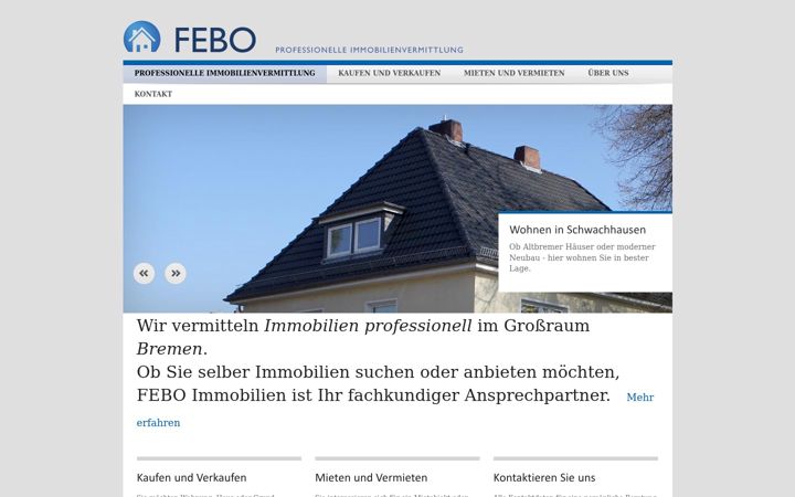 Screenshot of febo-immobilien.de